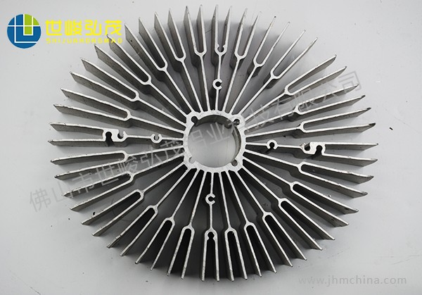 LED工礦燈散熱器鋁型材-7