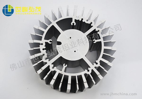 LED工礦燈散熱器鋁型材-6