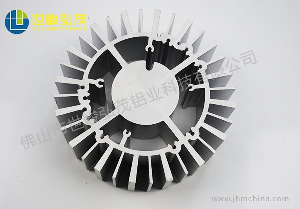 LED工礦燈散熱器鋁型材-6