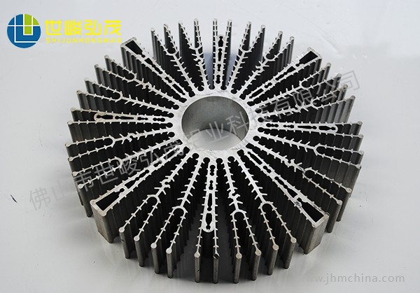 LED工礦燈散熱器鋁型材-4