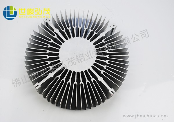 LED工礦燈散熱器鋁型材-2