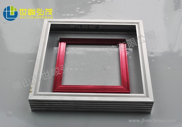 LED直發(fā)光面板燈鋁合金型材-1