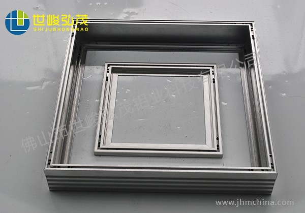 LED直發(fā)光面板燈鋁合金型材-1